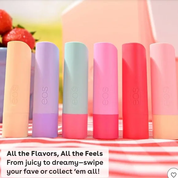 EOS | Bundle Natural Lip Balm Organic 4 Pack Smooth Balm Natural Classic & Minty - Picture 10 of 16